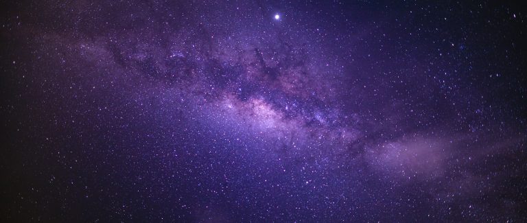 Panorama,View,Universe,Space,Shot,Of,Milky,Way,Galaxy,With